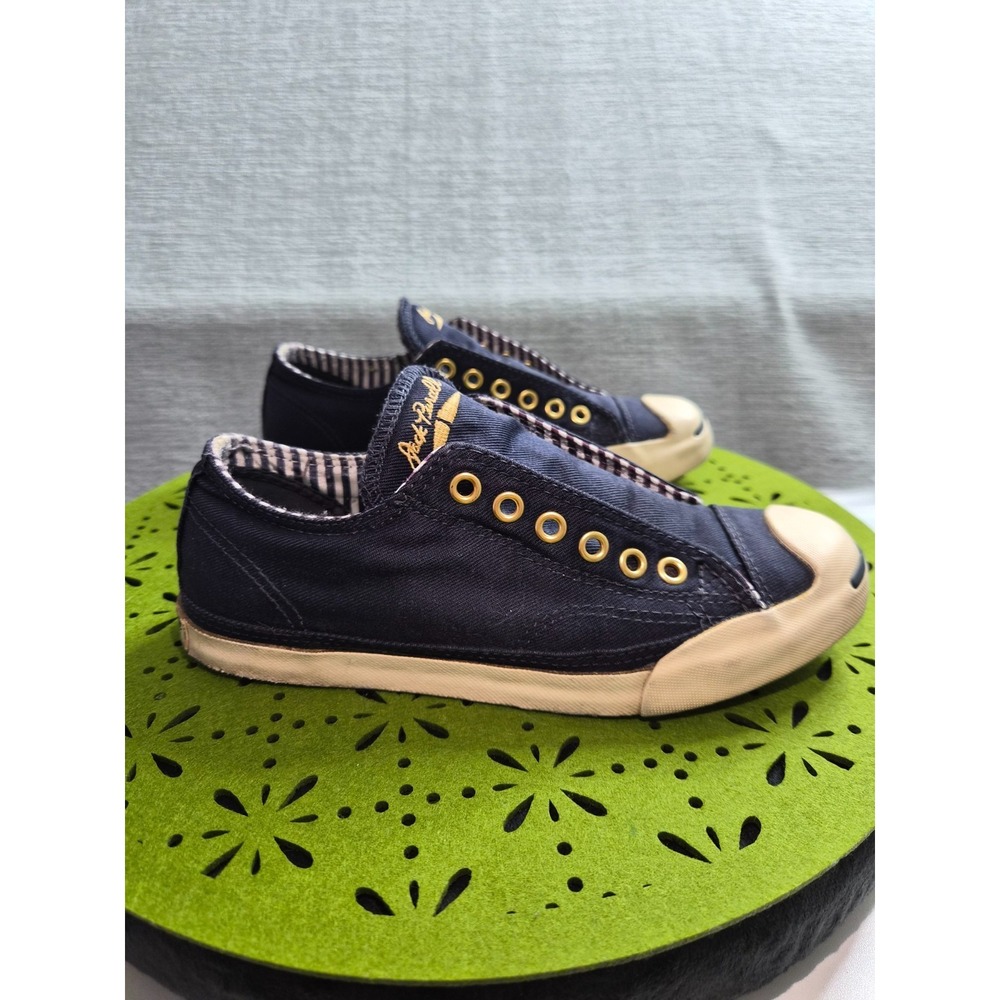 Converse x Jack Purcell 536059C Womens US 6 Skate Shoes Navy Blue Canvas Sneaker